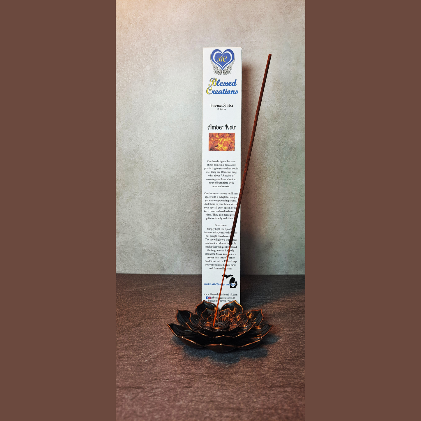 Amber Noir Incense