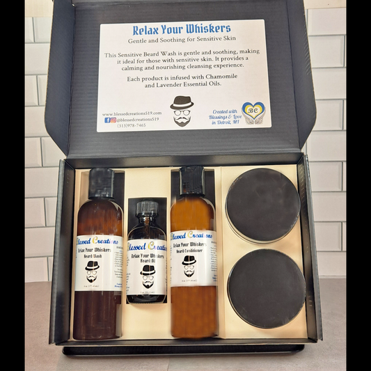 Blessed Beard Box - Relax Your Whiskers