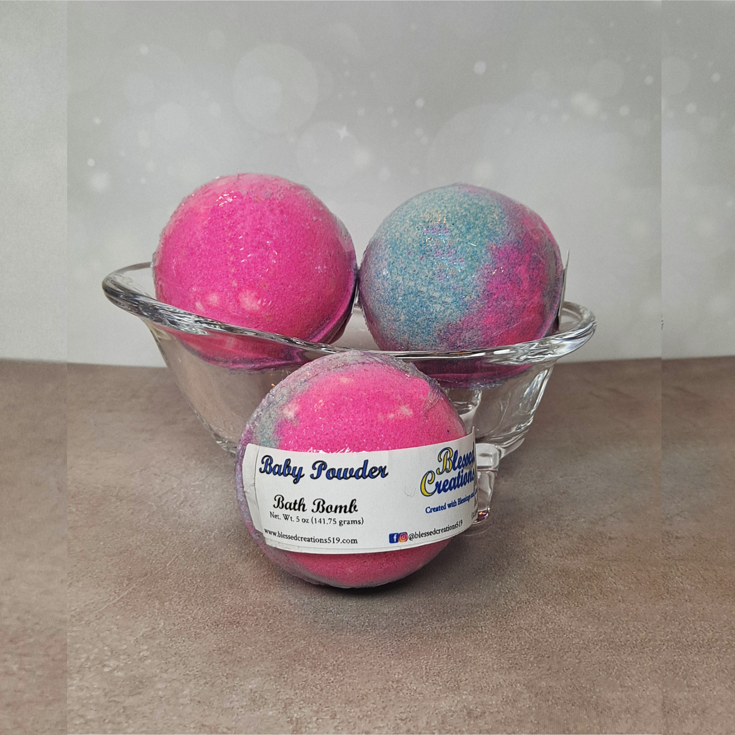 Baby Powder Bath Bomb