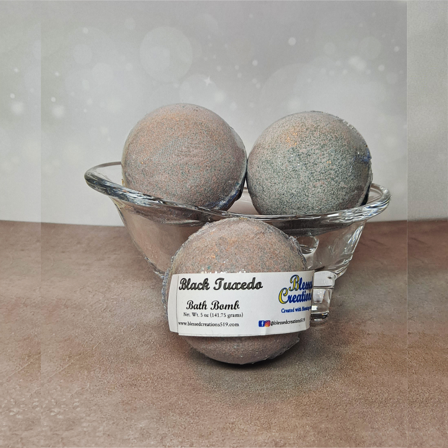 Black Tuxedo Bath Bomb