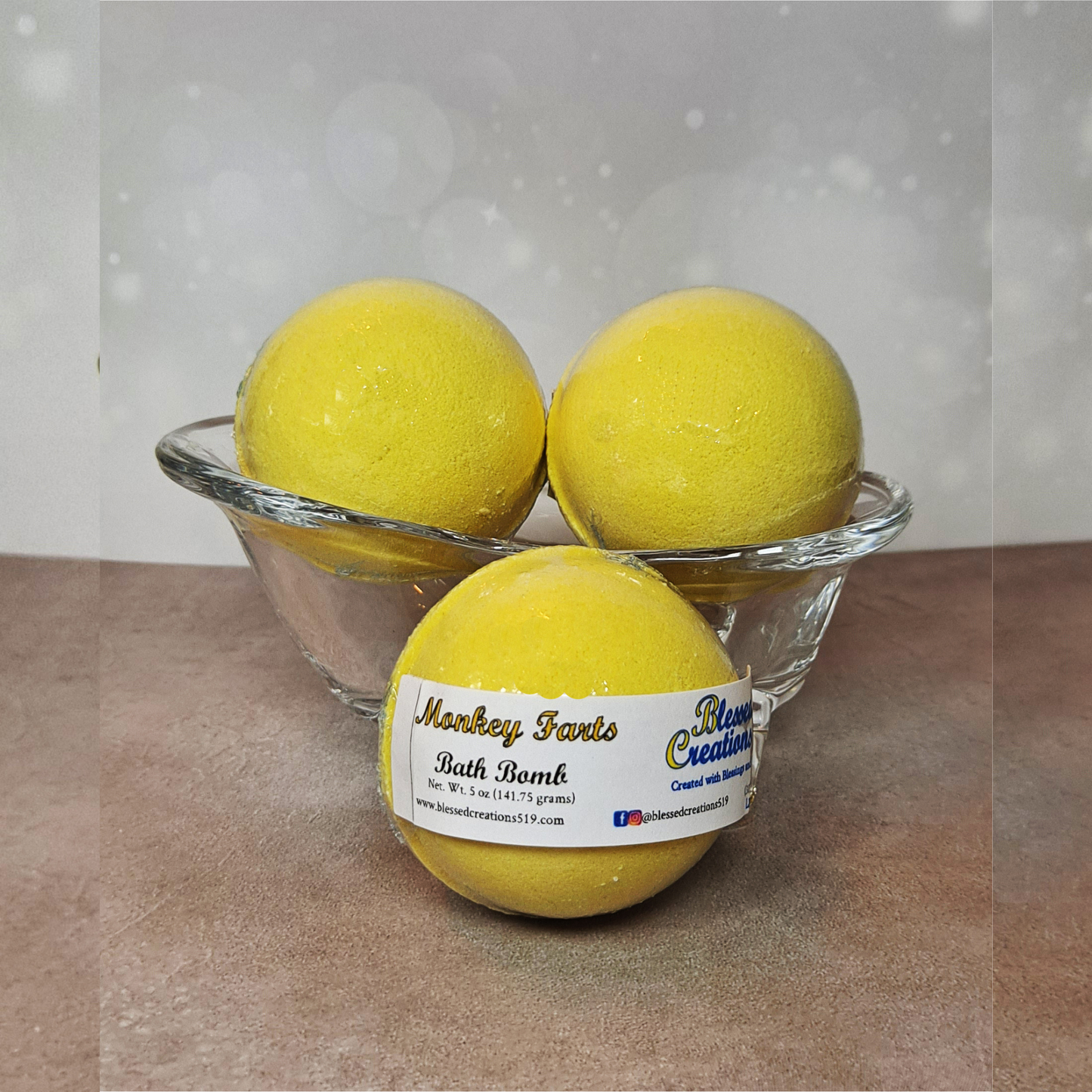 Monkey Farts Bath Bomb