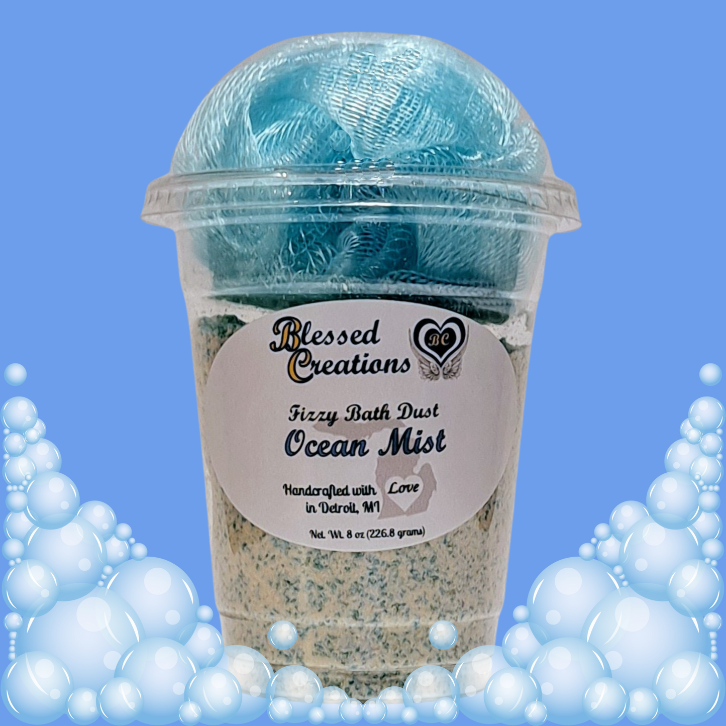 Ocean Mist Fizzy Bath Dust