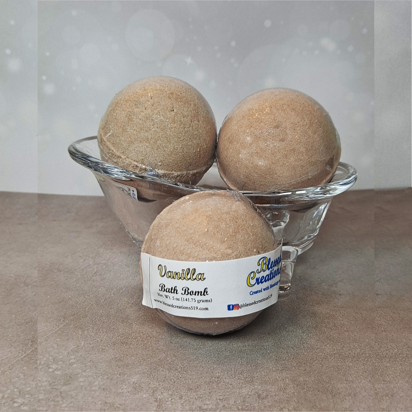 Vanilla Bath Bomb