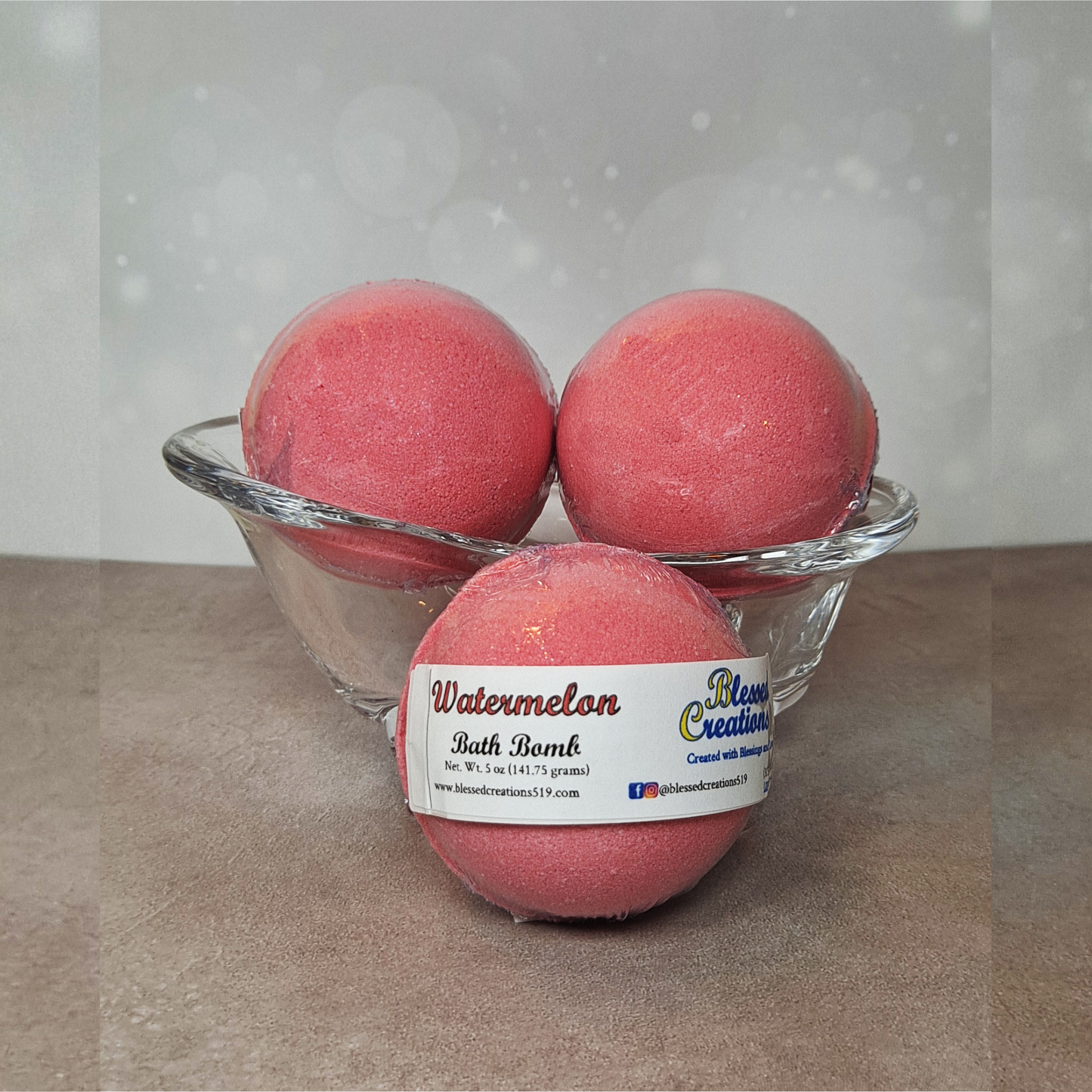 Watermelon Bath Bomb