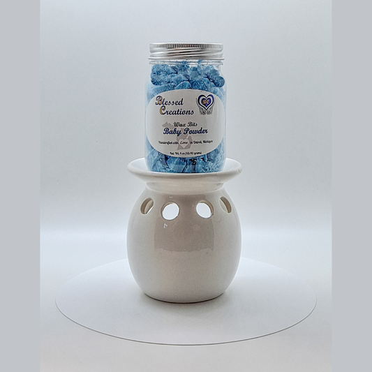 Baby Powder Wax Bits